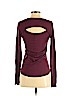 Joe's Jeans Burgundy Long Sleeve Top Size S - photo 2