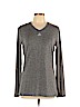 Adidas Gray Long Sleeve Henley Size L - photo 1