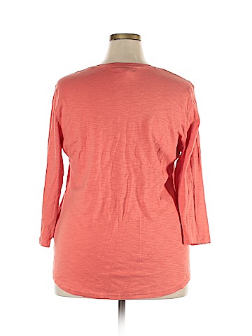 Chaps 3/4 Sleeve Henley (view 2)