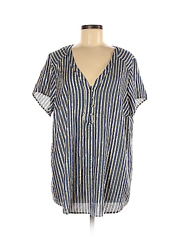 Torrid Short Sleeve Blouse (view 1)