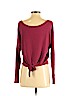 Abercrombie & Fitch Burgundy Long Sleeve Top Size S - photo 2
