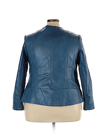 Alfani Faux Leather Jacket (view 2)