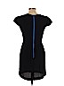 Sandro 100% Viscose Black Casual Dress Size Lg (3) - photo 2