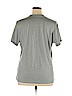 Nike 100% Polyester Gray Active T-Shirt Size 1X - photo 2