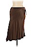 Lauren by Ralph Lauren 100% Silk Brown Silk Skirt Size XL - photo 1