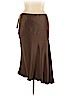 Lauren by Ralph Lauren 100% Silk Brown Silk Skirt Size XL - photo 2