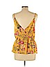 Lily White 100% Polyester Yellow Sleeveless Blouse Size XL - photo 2