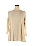 Peck & Peck Tan 3/4 Sleeve Top Size XL - photo 1