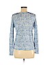 Forever 21 Blue Long Sleeve Top Size M - photo 2