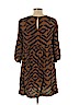 H&M 100% Viscose Brown Casual Dress Size 14 - photo 2