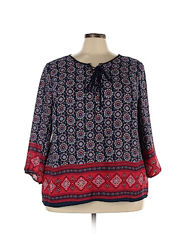 Zac & Rachel 3/4 Sleeve Blouse (view 1)