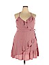 Mossimo Supply Co. 100% Rayon Pink Casual Dress Size XXL - photo 1