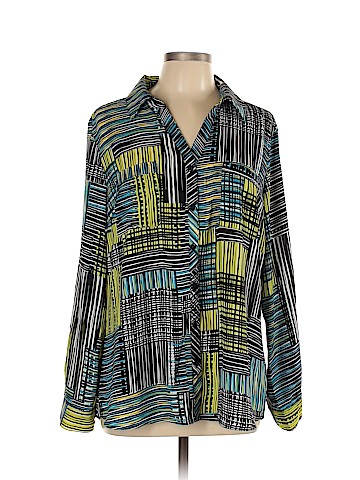 Relativity Long Sleeve Blouse (view 1)