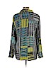 Relativity 100% Polyester Black Long Sleeve Blouse Size L - photo 2