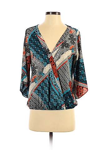 Veronica M. 3/4 Sleeve Blouse (view 1)