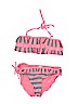 Justice Pink Two Piece Swimsuit Size 14 - photo 1