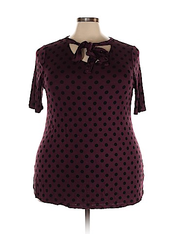 Lane Bryant Short Sleeve Top (view 1)