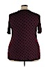 Lane Bryant Burgundy Short Sleeve Top Size 18 - 20 Plus - photo 2
