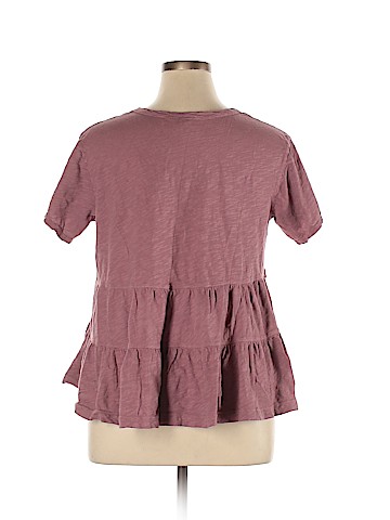 Left of Center Short Sleeve Top (view 2)