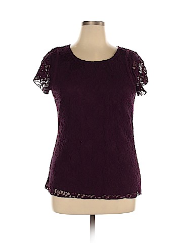 Maurices Short Sleeve Blouse (view 1)