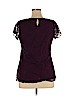 Maurices Purple Short Sleeve Blouse Size XL - photo 2