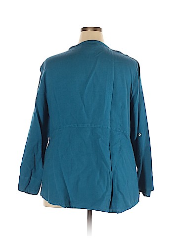 Silhouettes 3/4 Sleeve Blouse (view 2)