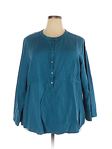 Silhouettes 3/4 Sleeve Blouse (view 1)