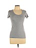 Splendid Gray Short Sleeve T-Shirt Size L - photo 1