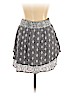 Bebop 100% Rayon Gray Casual Skirt Size M - photo 2