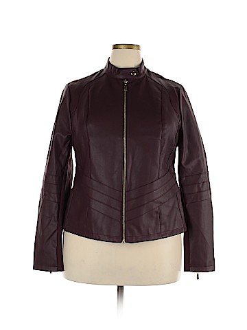 Lane Bryant Faux Leather Jacket (view 1)
