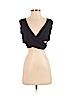 Assorted Brands 100% Polyester Black Sleeveless Blouse Size S - photo 1