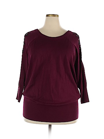 Lane Bryant 3/4 Sleeve Top (view 1)