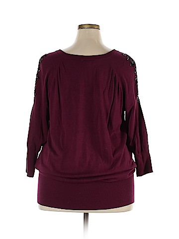 Lane Bryant 3/4 Sleeve Top (view 2)