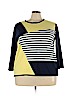 Alfred Dunner Blue Pullover Sweater Size 3X - photo 1