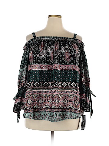 A. Byer 3/4 Sleeve Blouse (view 1)