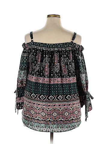 A. Byer 3/4 Sleeve Blouse (view 2)