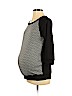 Ma Cherie Maternity Gray Sweatshirt Size S - photo 1