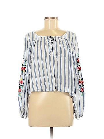 Hollister Long Sleeve Blouse (view 1)