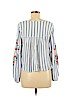 Hollister 100% Viscose White Long Sleeve Blouse Size M - photo 2