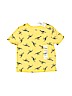 Old Navy 100% Cotton Yellow Short Sleeve T-Shirt Size 12-18 mo - photo 1