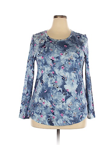 Style&Co 3/4 Sleeve T-Shirt (view 1)