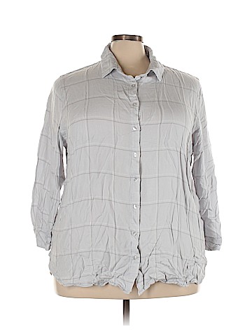 Ava & Viv Long Sleeve Button-Down Shirt (view 1)