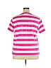 The Quacker Factory 100% Cotton Pink Short Sleeve T-Shirt Size 2X - photo 2