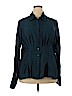 Coldwater Creek Teal Long Sleeve Blouse Size 2X - photo 1