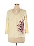 Ruby Rd. Ivory 3/4 Sleeve Top Size XL - photo 1