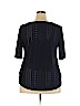 Apt. 9 Blue Short Sleeve Top Size XXL - photo 2