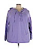 Marika Purple Track Jacket Size 3X - photo 1