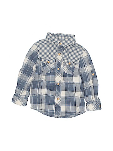 Genuine Kids from Oshkosh Long Sleeve Button-Down Shirt (view 1)