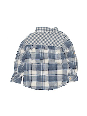 Genuine Kids from Oshkosh Long Sleeve Button-Down Shirt (view 2)