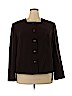DressBarn 100% Polyester Brown Blazer Size 22 - photo 1